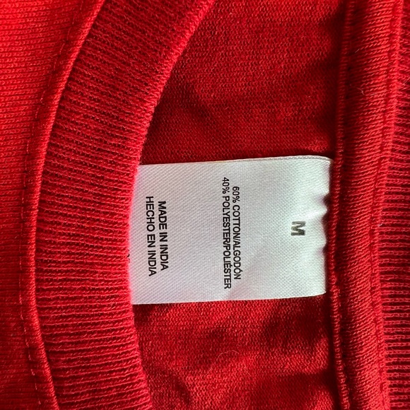 Christmas T-shirt. Gingerbread man. Size M. - Picture 2 of 3